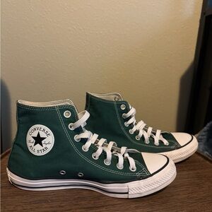 Converse All Star Green High-Top Sneakers